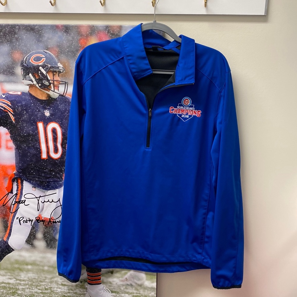Chicago Cubs 2016 World Series Champions Pullover 1/4 Zip
